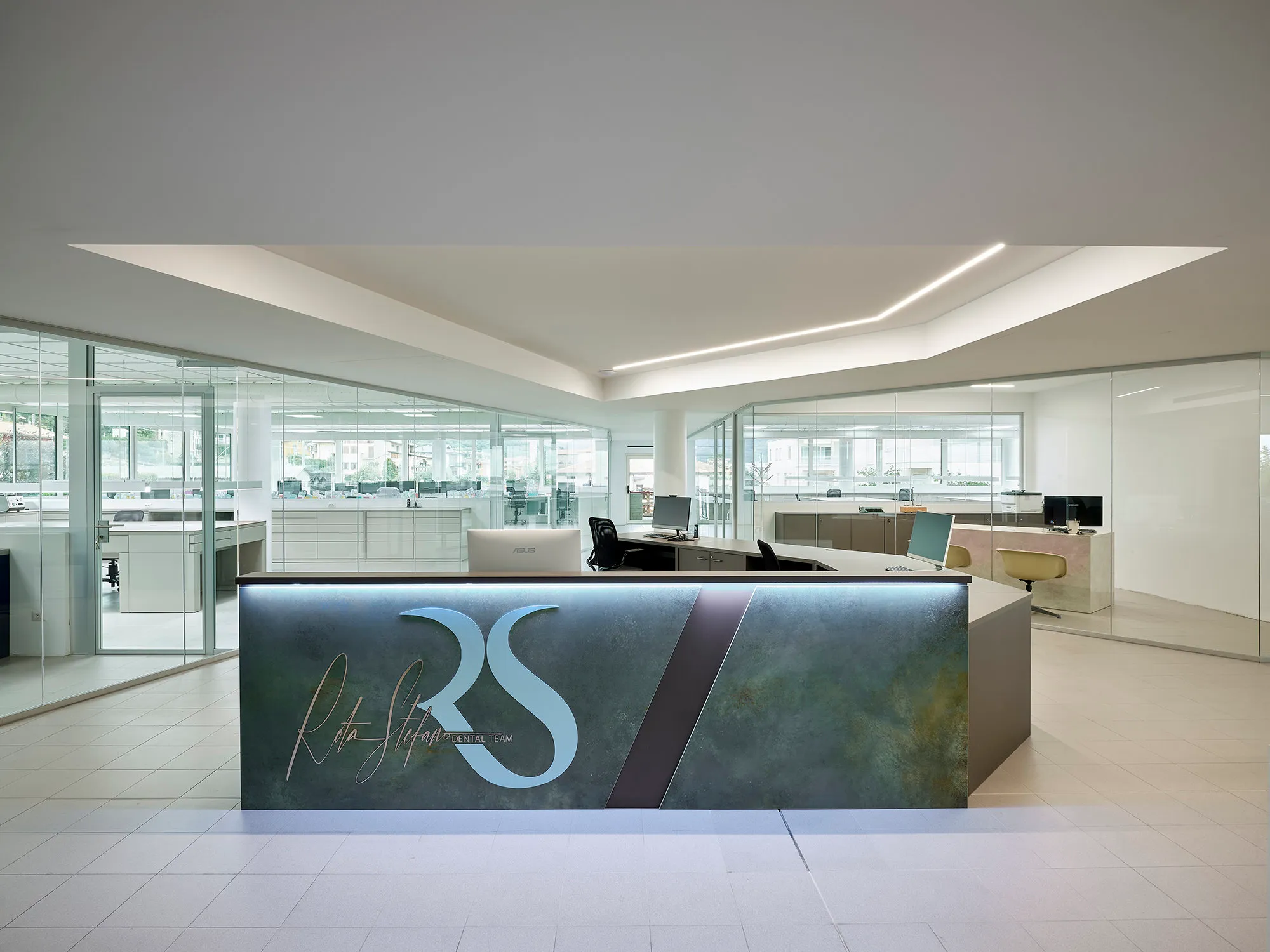 Reception of Rota Stefano Dental Team in Bergamo